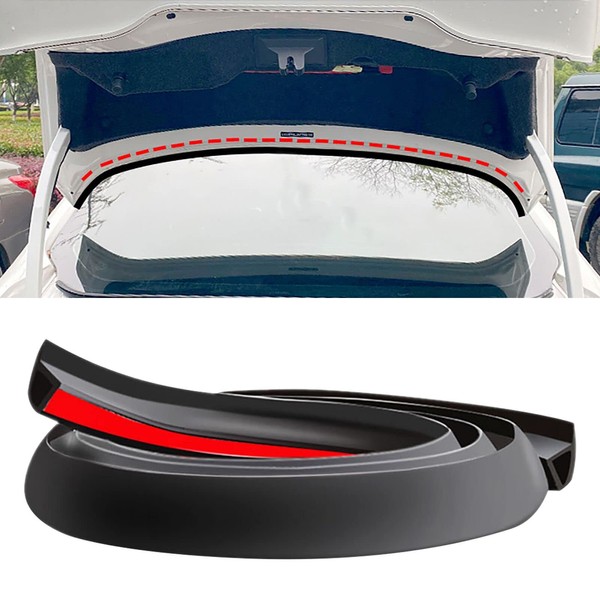 DOTAATDW Car Weather Seal Strip for Trunk Lid Gap, 1.5M