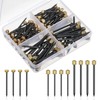 90Pcs Picture Hanging Nails,Wall Pins for Hanging Pictures,Hang Nails for