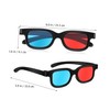 Parliky 10Pcs Red Lens Viewing Glasses for Movies Gaming and