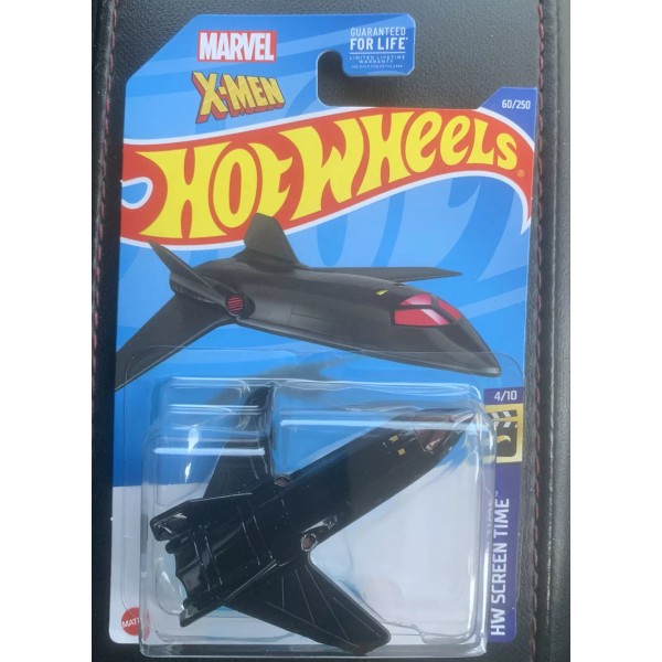 Hot Wheels X-Men X-Jet Black #60 60/250 2022 HW Screen