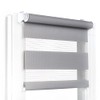 Fenster DEKOR - Roller Blinds for Windows Grey - Klemmfix