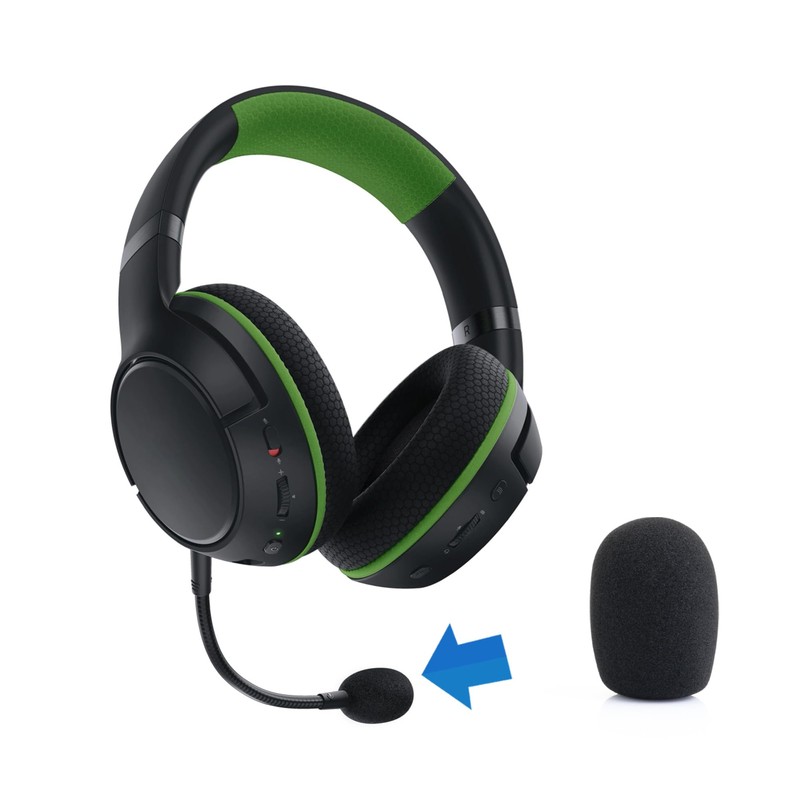 LEFXMOPHY Mic Foam Replacement for Razer Kaira/Kaira X/Barracuda X/Kraken V3