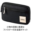 Elecom BMA-GP01BK Gadget Pouch, Storage Pouch, Bag-in-Bag, Slim Type, Small,