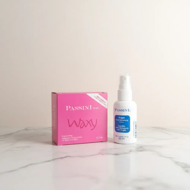 Passini Waxy Cera Para Piel Sensible 150g + Loción Post