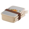 Fabulous Lunch Box Lunchbox mit Besteck, grau, Motiv: Afrique M'Appelle