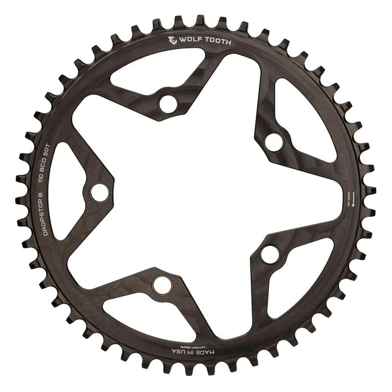 ウルフトゥース(Wolf Tooth) 110 BCD 5 Bolt Chainring 40T compatible with
