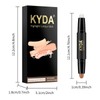 KYDA 6 Colours Highlighter Contour Stick, 2 in 1 Body