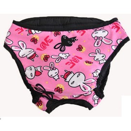 Diyafas Reusable Washable Cotton Female Dog Pants, XL, for Medium-Large Dogs, Urine Pads, Training Incontinence, Quick Air Drying