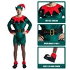 ReneeCho Men's Christmas Costume Elf Set, Samll