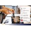 TFA Dostmann Digitales Küchenthermometer, 30.1061.01, Klappthermometer, mit Flaschenöffner, Hintergrundbeleuchtung, BBQ