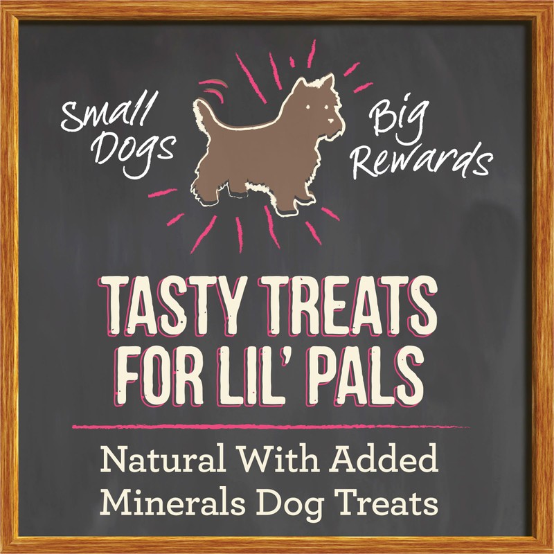 Merrick Lil’ Plates Grain Free Small Dog Treats, Natural Training