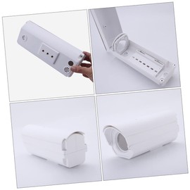 KOMBIUDA Plastic Security Camera Protective Cover Durable Case for Outdoor Use Shield Against Scratches Dust Weather Elements Reliable Camera Housing