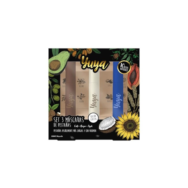 Yuya - Rimel - Mascara de pestañas - 10 aceites