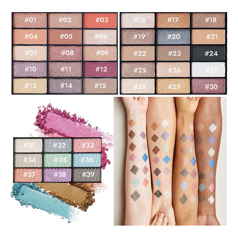 Traje De Maquillaje Femenino 132 Piezas Y Estuche