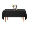 Waysle Rectangle Tablecloth - 60 x 102 Inch - Black