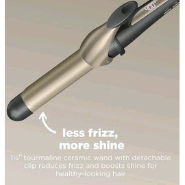 Conair Infiniti Pro Tourmaline Ceramic Curling Wand 1 1/4” w/Clip