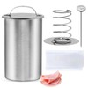 MASTER FENG Meat Press Mold for Deli Meats Stainless Steel