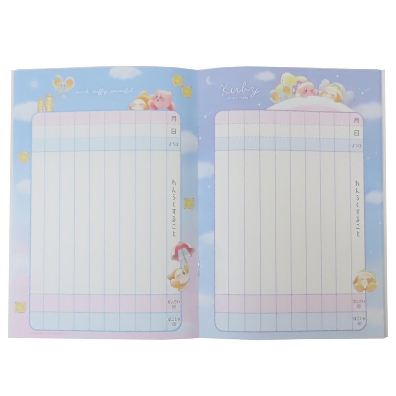 Kirby's Dream Land [Contact Book] A5 Renraku Notebook/One's Daily Life