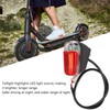 Electric Scooter Rear Tail Light with Dirtboard for Ninebot MAX