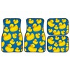 GEMEICHI Cute Rubber Duck Car Floor Mats Full Set of