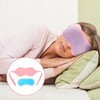 Baluue 1set Sleeping Eye Mask Cold Compress Elastic Lightproof Gel