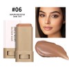 2PCS 3-in-1combining Foundation Stick Beauty Balm Serum Boosted Skin Tint,Solid