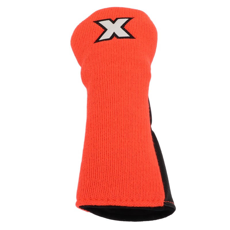 Mixed Fabric Head Cover Golf Club Protector Knitted Polyester Waterproof