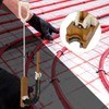 PEX Pipe Stapler with 1650 Pcs Foamboard Staples，Pex Foam Stapler