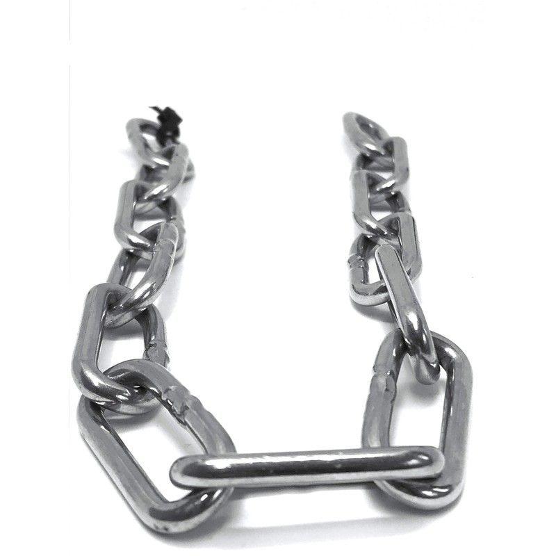 Tecklenborg Stainless Steel Long Link Chain Similar to DIN763 5