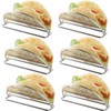 Taco Holder Stand Stainless Steel Taco Rack Tray Stand Up