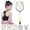1 Pair High strength Sport Badminton Racket Durable Aluminium Alloy