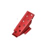 Beatrush Driver Footrest ※ Single Item Cannot Be Installed Red
