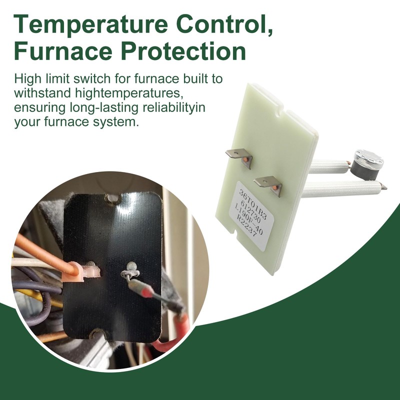 C340056P04 -Furnace Fan Limit Switch 3" Upgraded for Trane Furnace