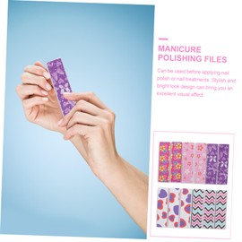 WOONEKY Gentle Nail Polishing Block 12pcs Nail Sanding Files Fine Surface for Smooth Manicure