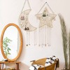 Hanging Jewelry Holder Wall Mounted Metal Mesh Jewelry Display Rack