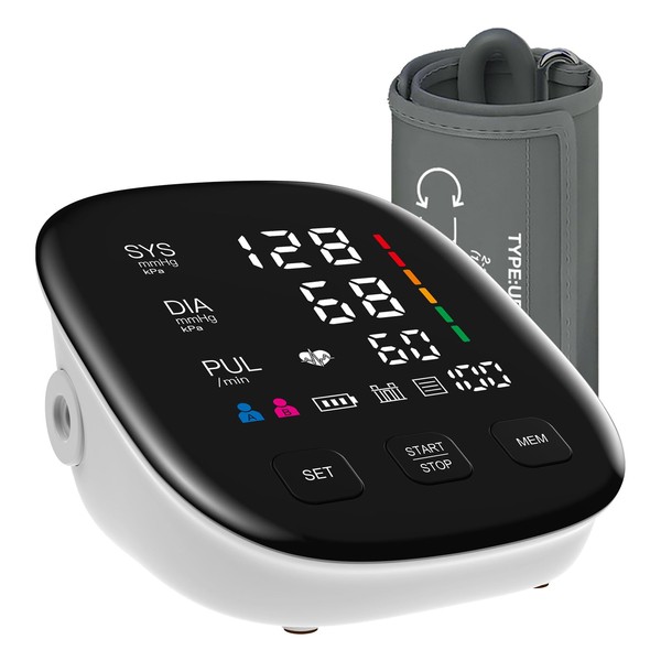 CRABCLAW Blood Pressure Monitor, Automatic Upper Arm Blood Pressure Monitors