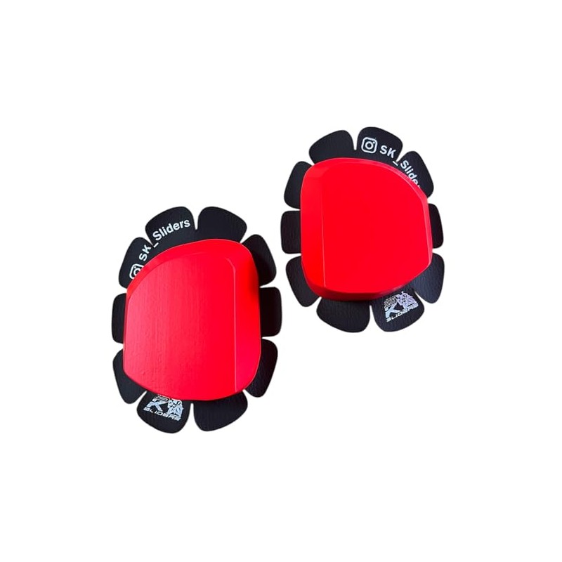 KLAMOTTEN STORE Premium Wooden Knee Sliders KS-Sliders Knee Pads Motorcycle