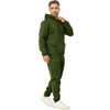 Men's Tracksuits 2 Piece Casual Long Sleeve Sweatsuits Athletic Hoodie