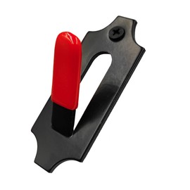 LAJIAOZ 12Pcs Heavy Duty European Style Mount Skull Hangers Wall Mount Bracket for Hanging Antelope,Deer, Cattle,Coyote and Small Hunting Animals with Red Silicone Protector(Include Screws)