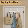 Over The Door Hanger Hook - Adjustable No Drill Door