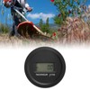 Tach Hour Meter LCD Display Round High Accuracy RPM Hour
