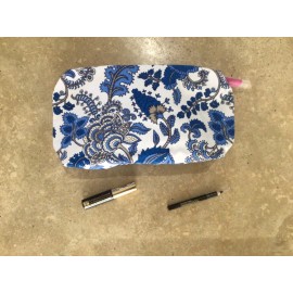 Estée Lauder ESTEE LAUDER DOUBLE WEAR EYE PENCIL 24H ONYX SUMPTUOUS MASCARA BLUE MAKE UP BAG