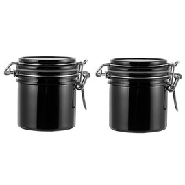 FOMIYES Eyelash Extension Storage 3pc Capacity Waterproof Anti-moisture Black for Professional Use