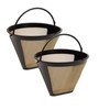 Gold Coffee Filter fits Cuisinart, Mr. Coffee, Ninja, Hamillton BBeach,
