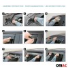 OMAC Window Visor Vent Rain Guard Deflector for Volvo S60