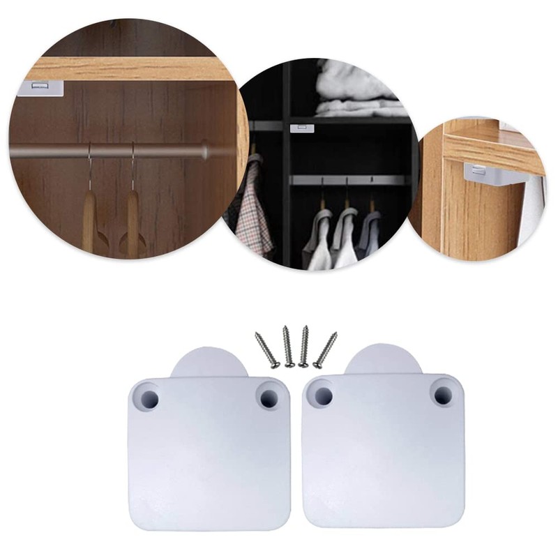 2 Set Normally Closed Door Switch Push to Break Cupboard