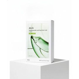 Aviv ABIB Madecassoside Calming Sheet Mask Essential Fit 10 sheets (+ 1 hyaluron mask pack) / ABIB 마데카소사이드 진정시트마스크 에센셜핏 10매(+히알루론 마스크팩 1매)