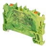 WAGO 2202-1207 Protective Conductor Terminal 5.20 mm Push-in Terminal Green
