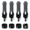 HECASA Door Handles Kit Compatible with 2007-2022 Toyota Tundra Crewmax