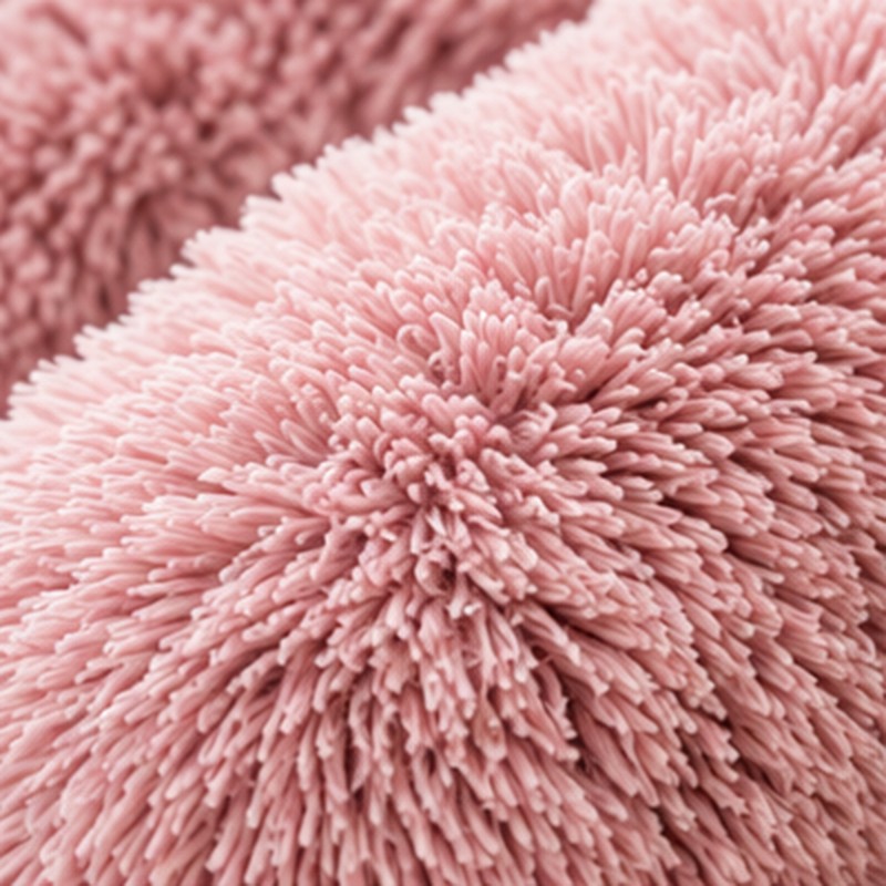 Round Plush Pet Bed for Dogs & Cats – Soft
